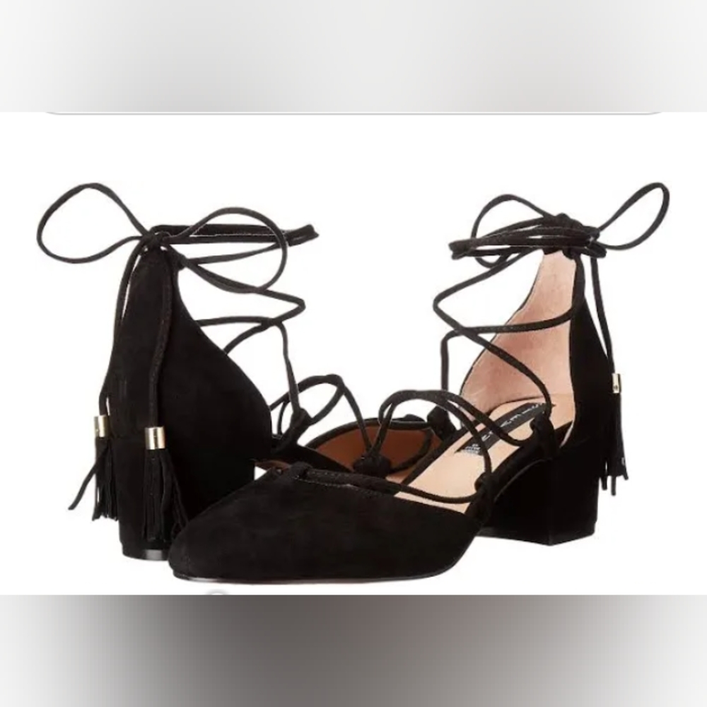 Steven By Steve Madden Women's Black Block Heel S… - image 1